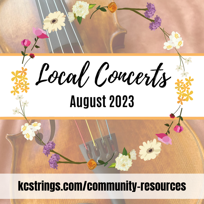 Local String Concerts - August 2023
