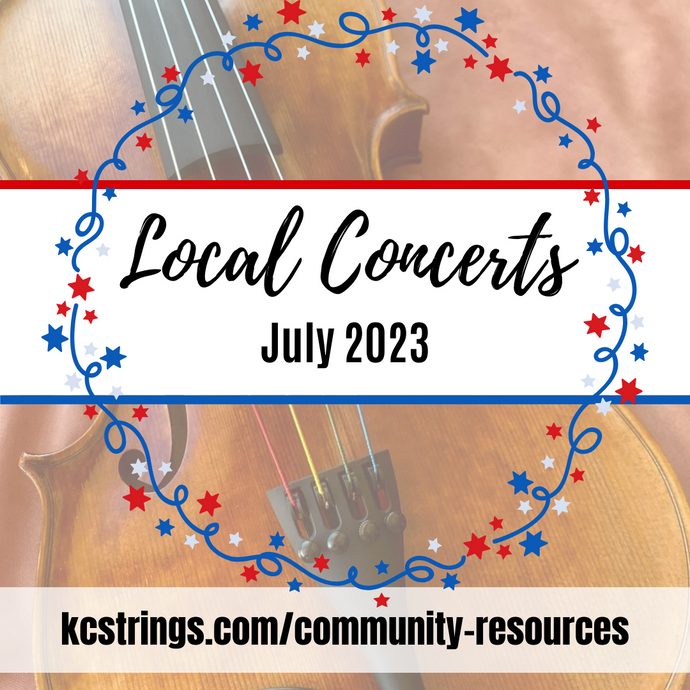 Local String Concerts - July 2023