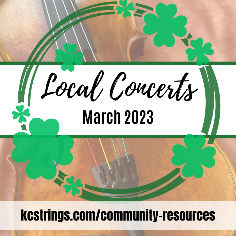 Local String Concerts March 2023 K.C. Strings