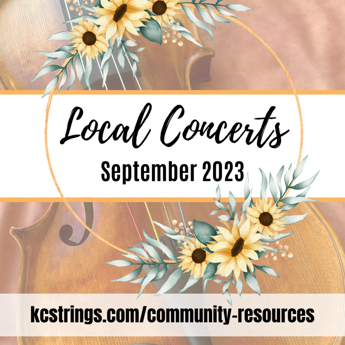 Local String Concerts - September 2023