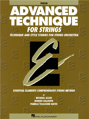 Advanced Technique for Strings: Technique and Style Studies for String Orchestra
